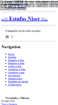Mobile Screenshot of estufasniser.com.ar
