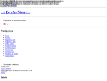 Tablet Screenshot of estufasniser.com.ar